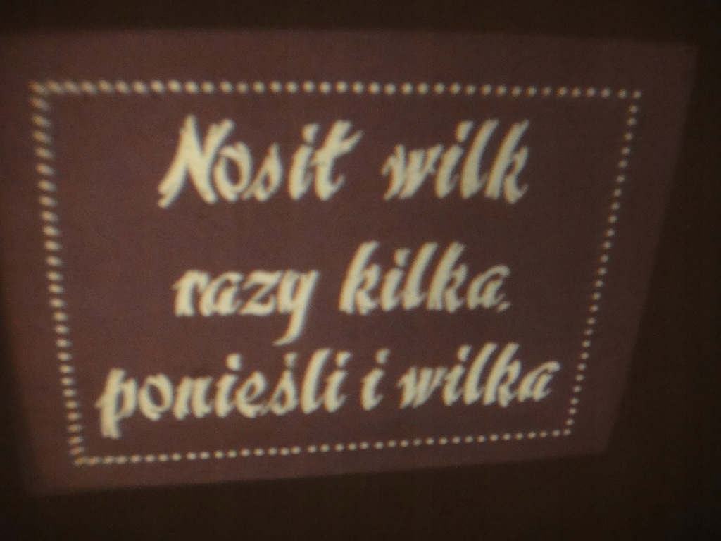 NOSIŁ WILK RAZY KILKA PONIEŚLI I WILKA PZFP