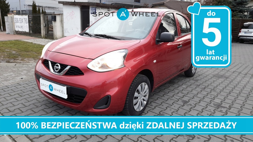 Nissan Micra 1.2 80KM FV23% Bluetooth, Isofix