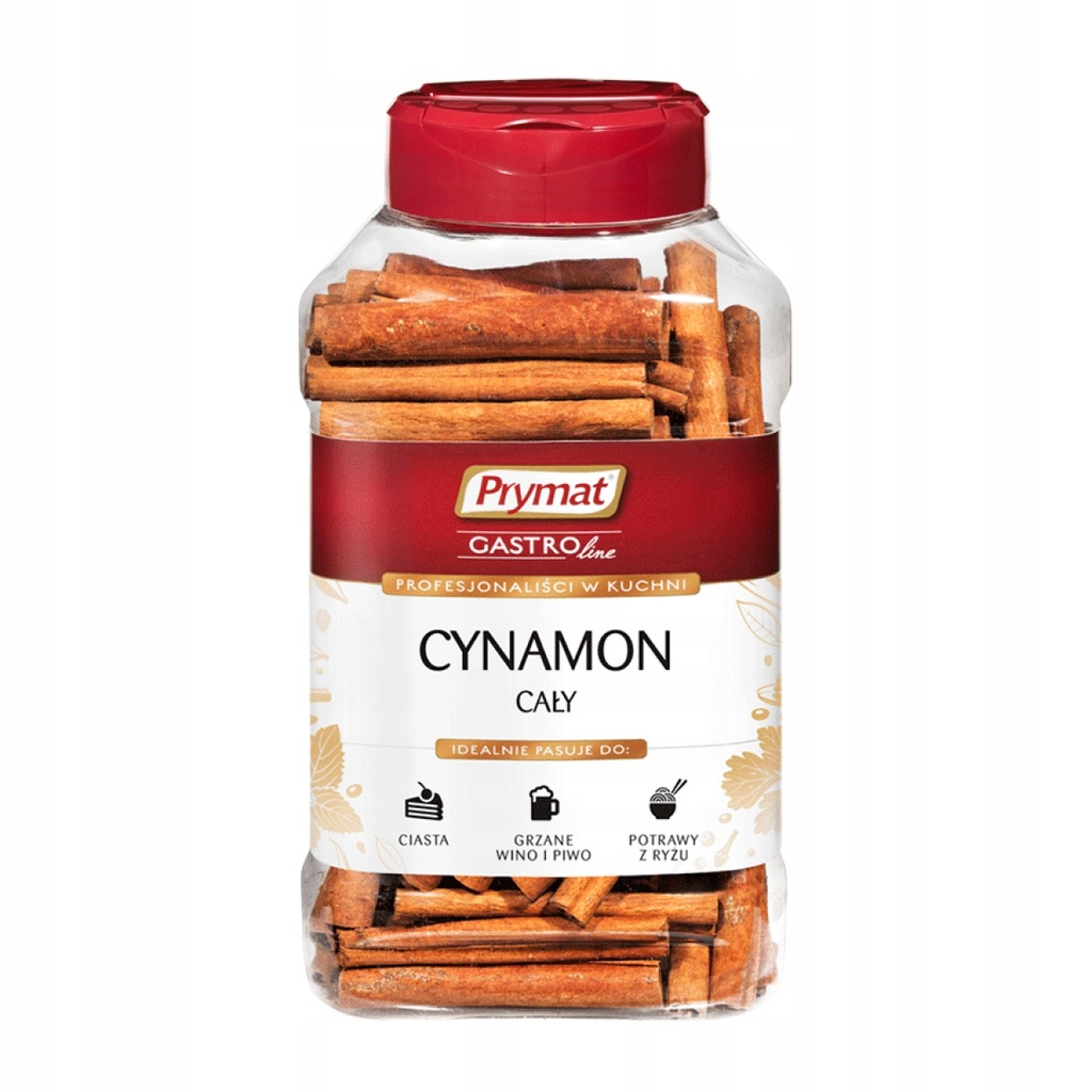 PRYMAT Cynamon cały 250g słoik PET