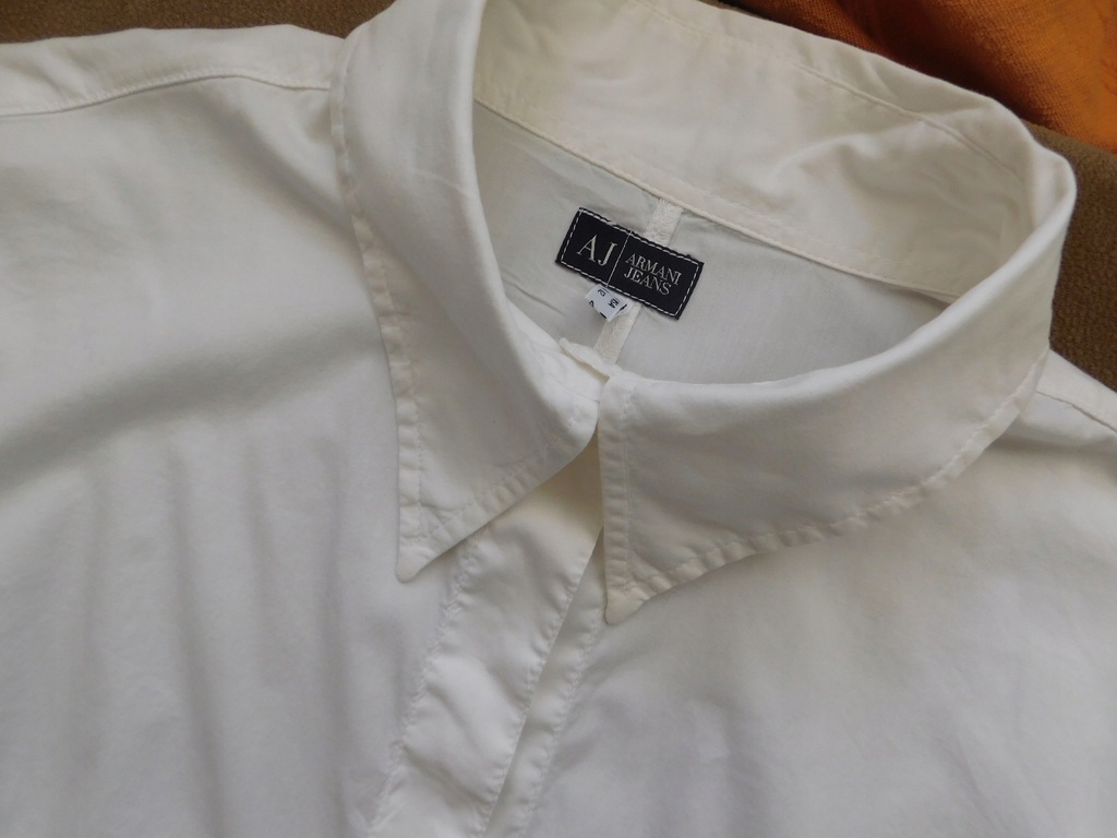 Koszula ARMANI JEANS biała roz. 42 XL