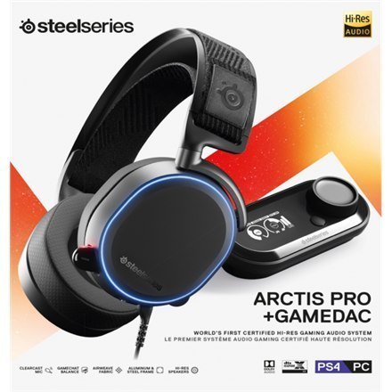 SteelSeries Black, Built-in microphone, USB / 3.5m