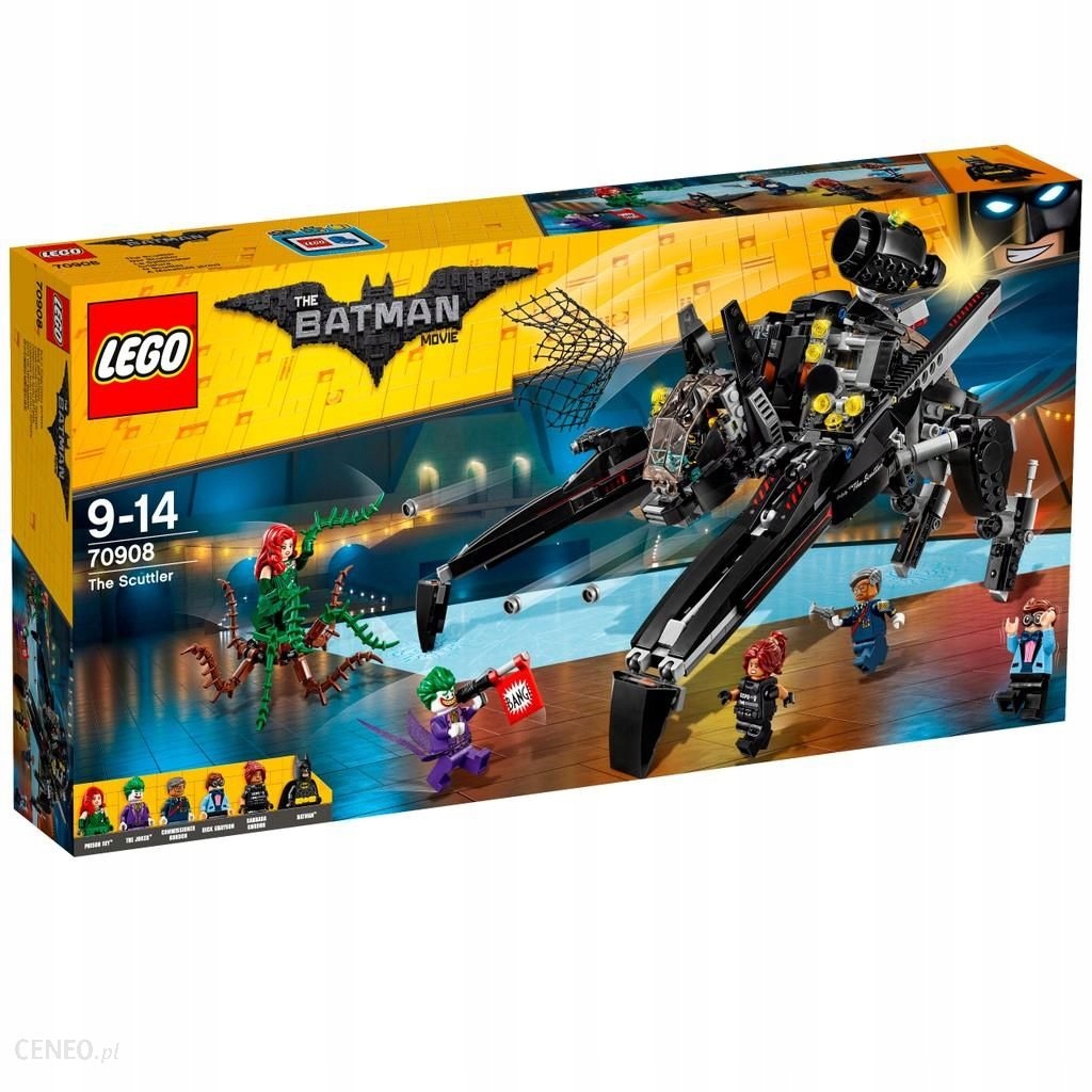 LEGO 70908 BATMAN MOVIE POJAZD KROCZĄCY+KATALOG!!