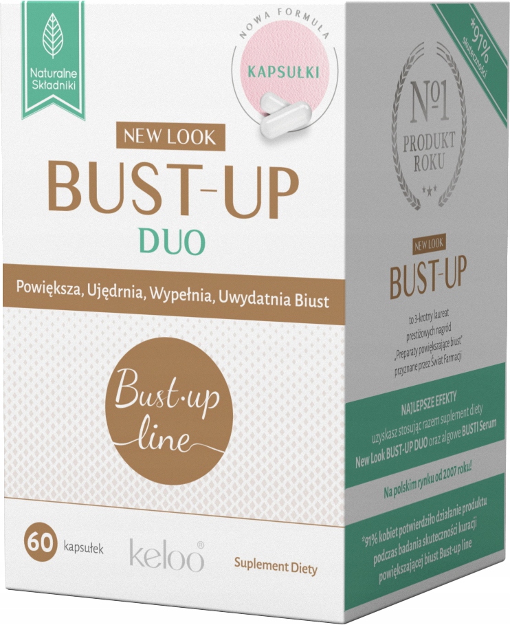 Купить ПРОЦЕДУРА ДЛЯ УВЕЛИЧЕНИЯ ГРУДИ BUST UP DUO 60 КАПС.: отзывы, фото, характеристики в интерне-магазине Aredi.ru