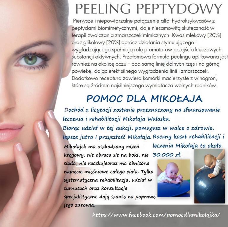 Bon na zabieg PEELING PEPTYDOWY