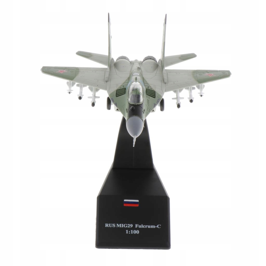 Skala 1:100 rosyjski model myśliwca MIG-29 i