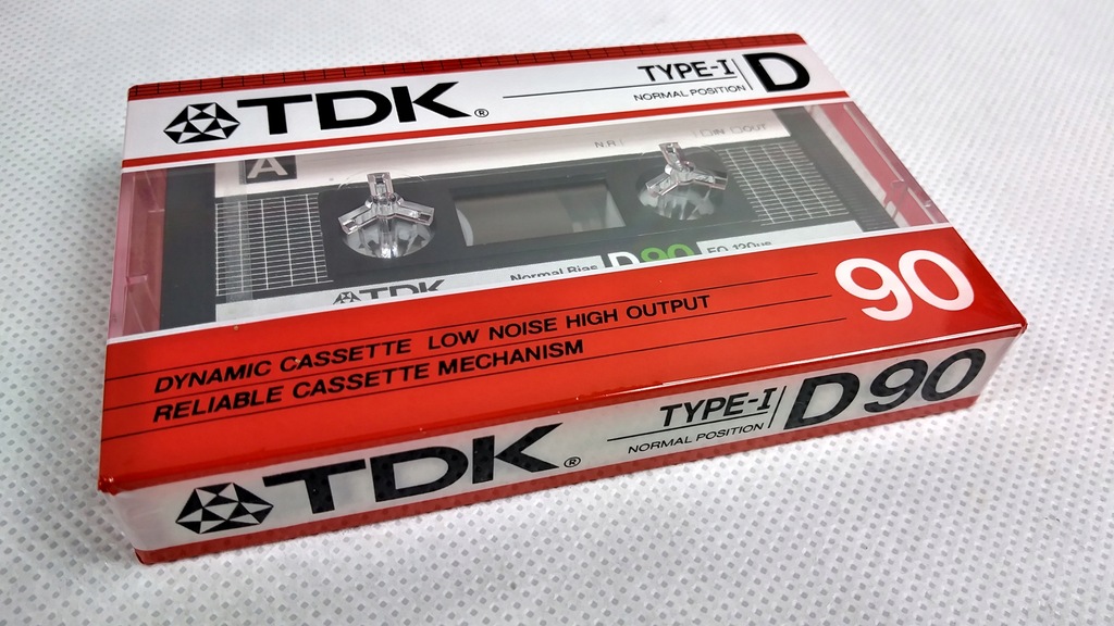 Folia TDK D90 type-I 10szt kaseta magnetofonowa