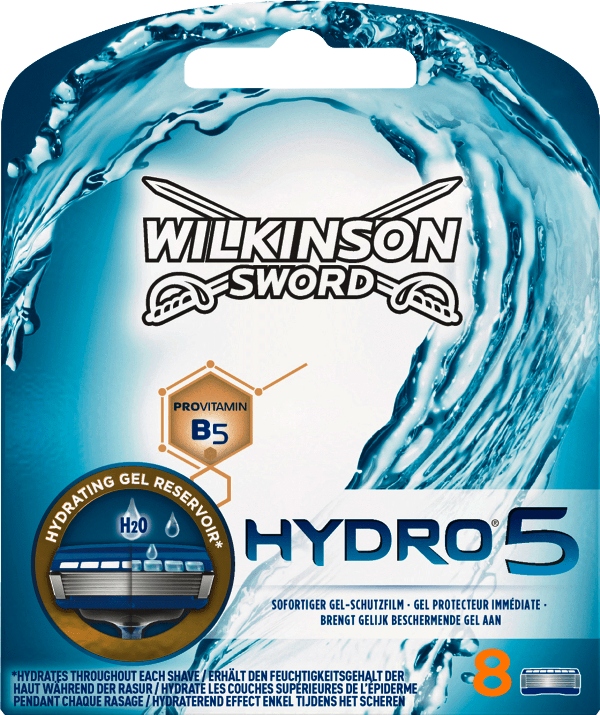 WILKINSON HYDRO 5 NOŻYKI OSTRZA 8szt. z NIEMIEC