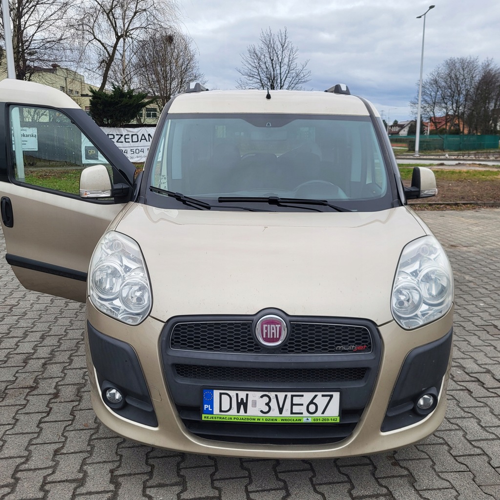 FIAT DOBLO Furgon / kombi (263_) 2.0 D Multijet 135 KM