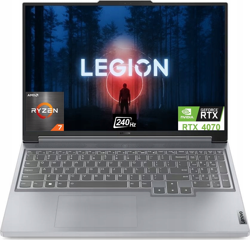 Laptop Lenovo Legion Slim 5 16" WQXGA 240Hz R7 7840HS 32GB SSD1TB RTX4070 15478597866