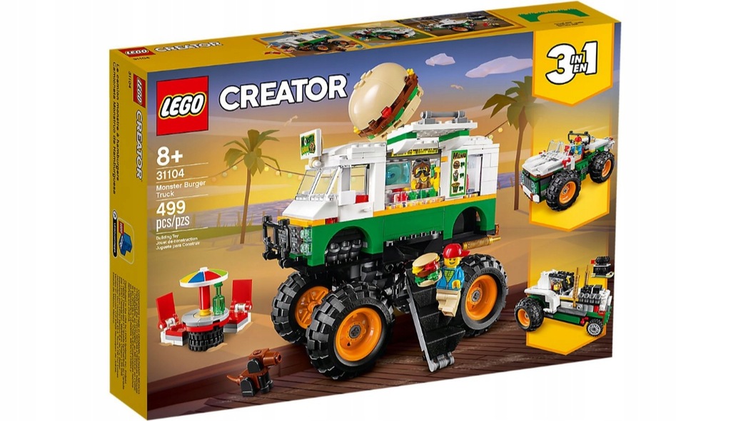 LEGO CREATOR 31104 + Maseczka ochronna GRATIS!