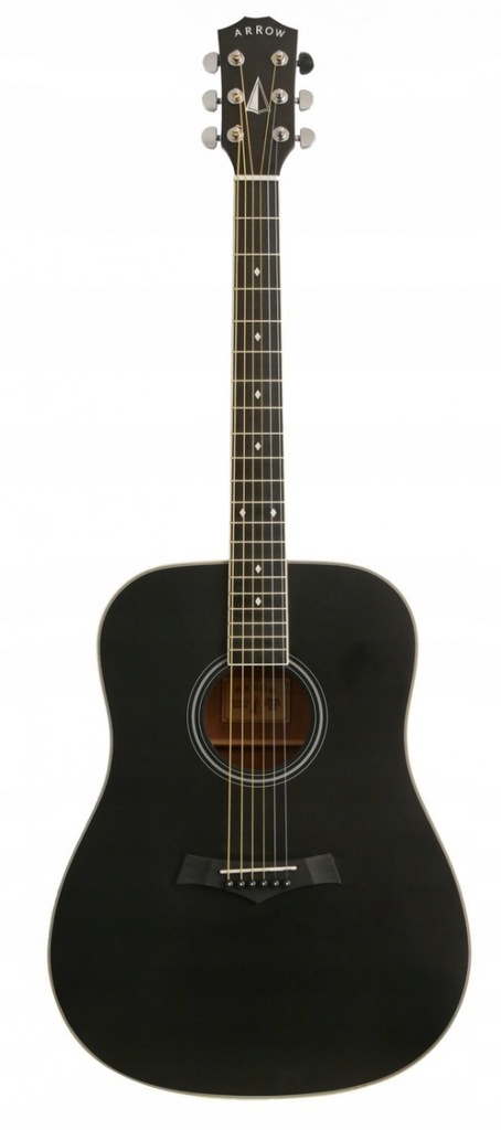 Arrow Bronze BLK Black gitara akustyczna