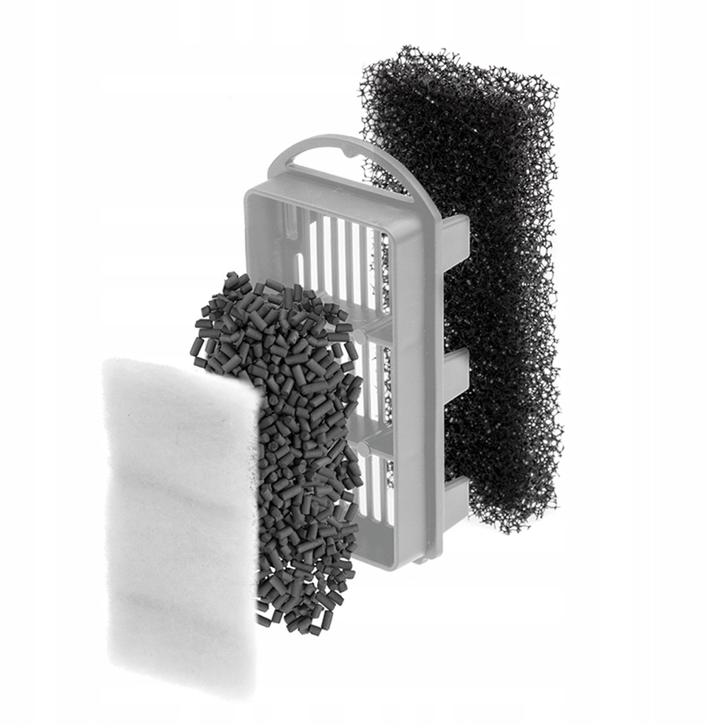 ZESTAW 3 WYMIENNYCH FILTRÓW DO POIDEŁKA MARKI COMFY ŚWIETNA FILTRACJA WODY