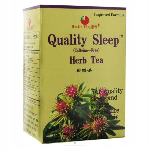 Health King, Quality Sleep Tea, 20bg