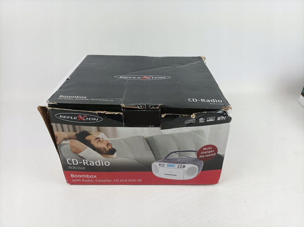 Купить CD-плеер с кассетой и радио Reflexion RCR2260: отзывы, фото и ...