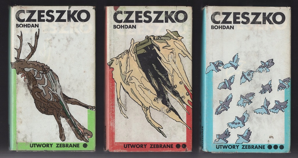 Utwory zebrane t. 1-3 Bohdan Czeszko (1983)