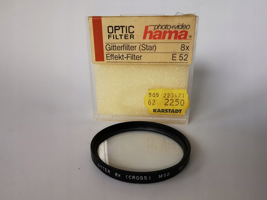 Filtr efektowy Hama STAR (cross) x8 52mm