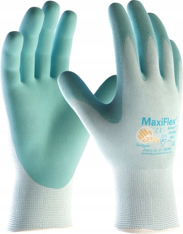 Rękawice ochronne ATG MaxiFlex ACTIVE 34-824 r09