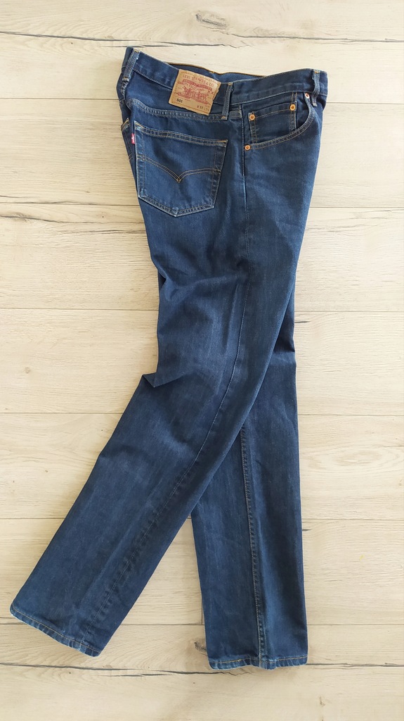 LEVIS 501MĘSKIE SPODNIE JEANSY 33/34 PAS 78-84Cm