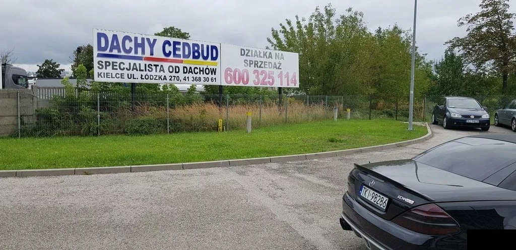 DZIAŁKA BUDOWLANA OBOK TESCO W KIELCACH UL. SOLIDARNOŚCI