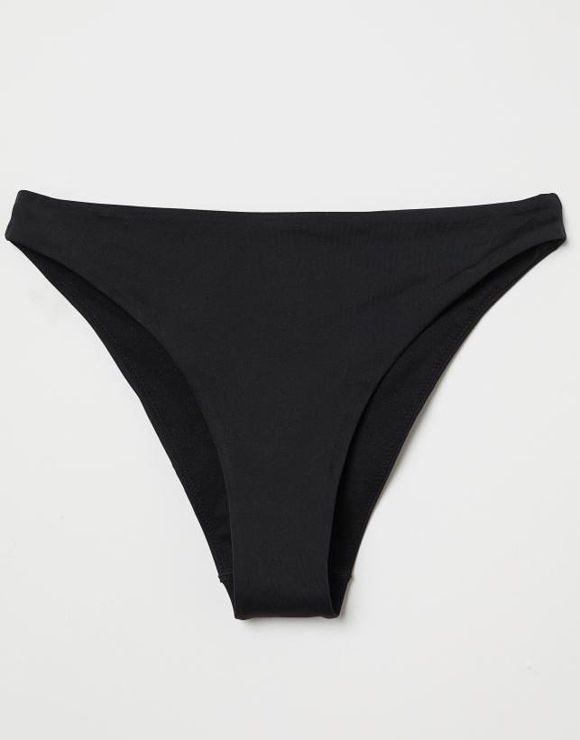 P0V123 H&M__MJ9 CZARNY DÓŁ BIKINI FIGI__XXS