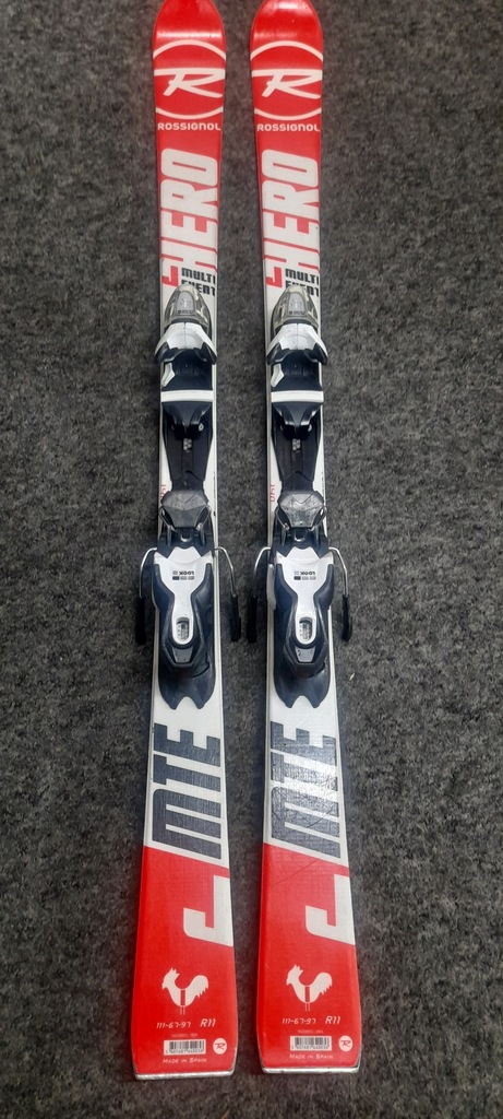 Nart 140cm Rossignol HERO J MTE + Look 7