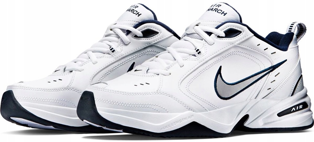 BIAŁE BUTY MĘSKIE NIKE MONARCH 415445 102 Roz44,5