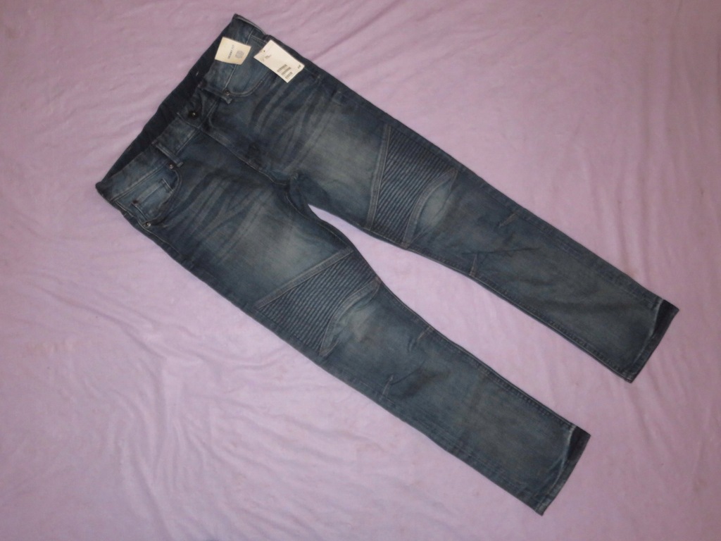 Skinny Fit Spodnie jeansowe r 152 H&M .s9