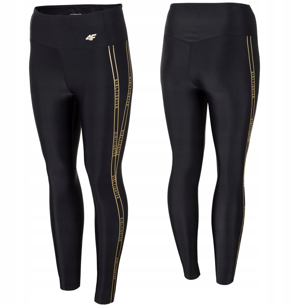 4F DAMSKIE LEGGINSY FUNKCYJNE FITNESS % SPDF004 S