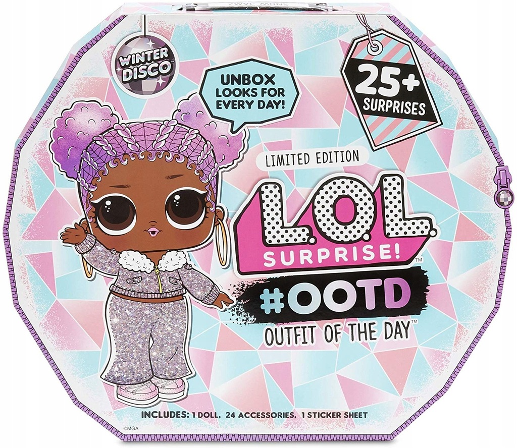 L.O.L LOL KALENDARZ ADWENTOWY WINTER DISCO 25 - 8744642625 - oficjalne