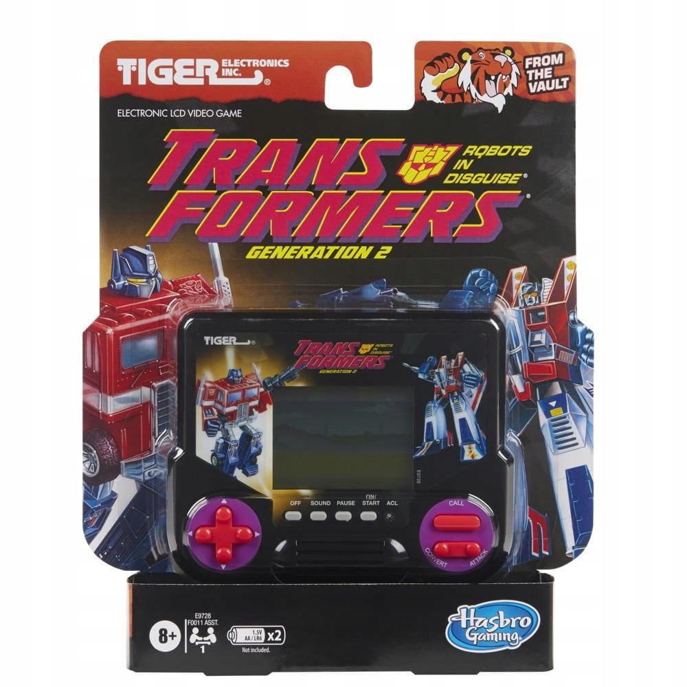 Gra elektroniczna Tiger Electronics Transformers