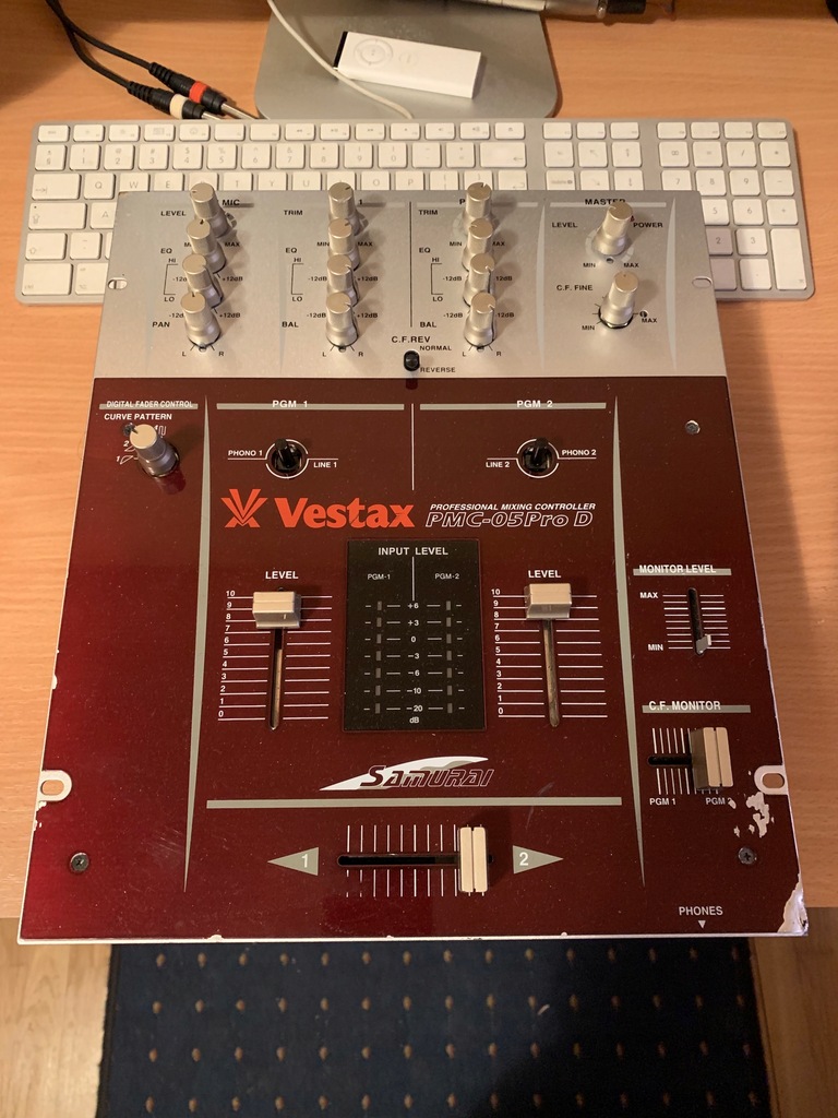 Vestax PMC-05 Pro D DJ Mixer Professional