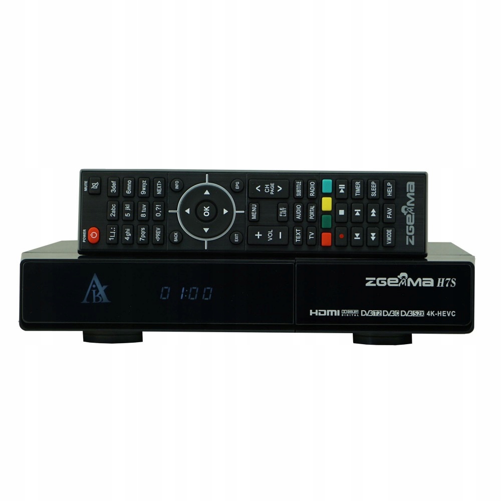 Tuner ZGEMMA H7S 4K ULTRA ENIGMA2 CCcam OpenATV