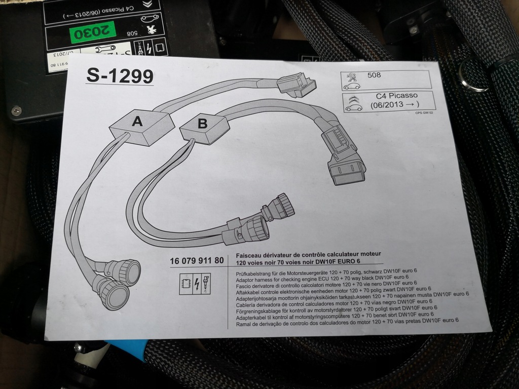 Diagnostyka interfejs DW10F PEUGEOT 508 CITROEN C4