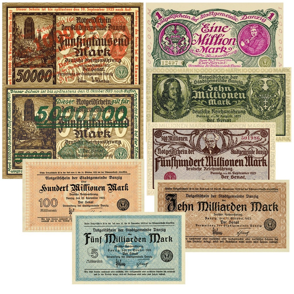 Купить Банкноты k36 марки города Гданьска 1923 экз.: отзывы, фото, характеристики в интерне-магазине Aredi.ru
