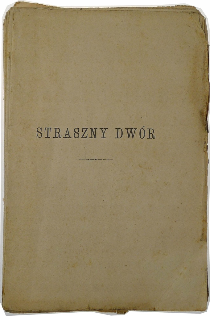 Straszny dwór Jan Chęciński (libretto) 1895 (26)
