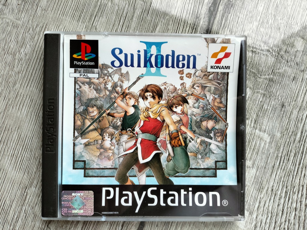 Suikoden II ! Sony Playstation PSX ! Mega Unikat !