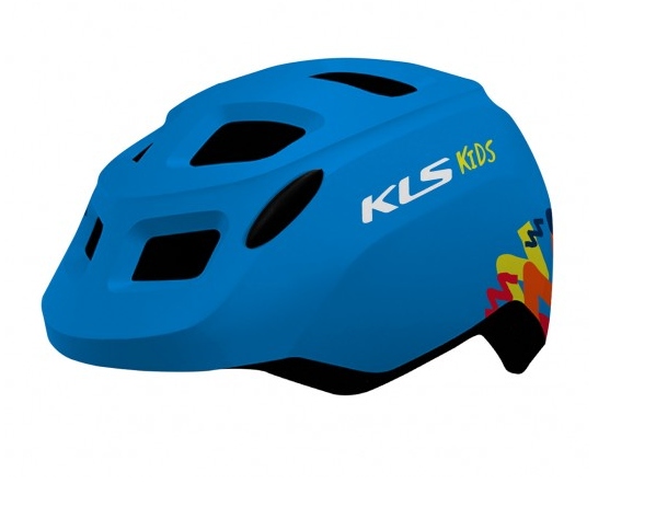 Kask rowerowy dziecięcy KLS ZigZag 022 blue S