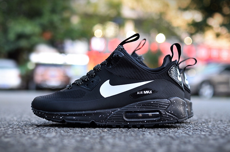 nike air max 90 sneakerboot winter oreo