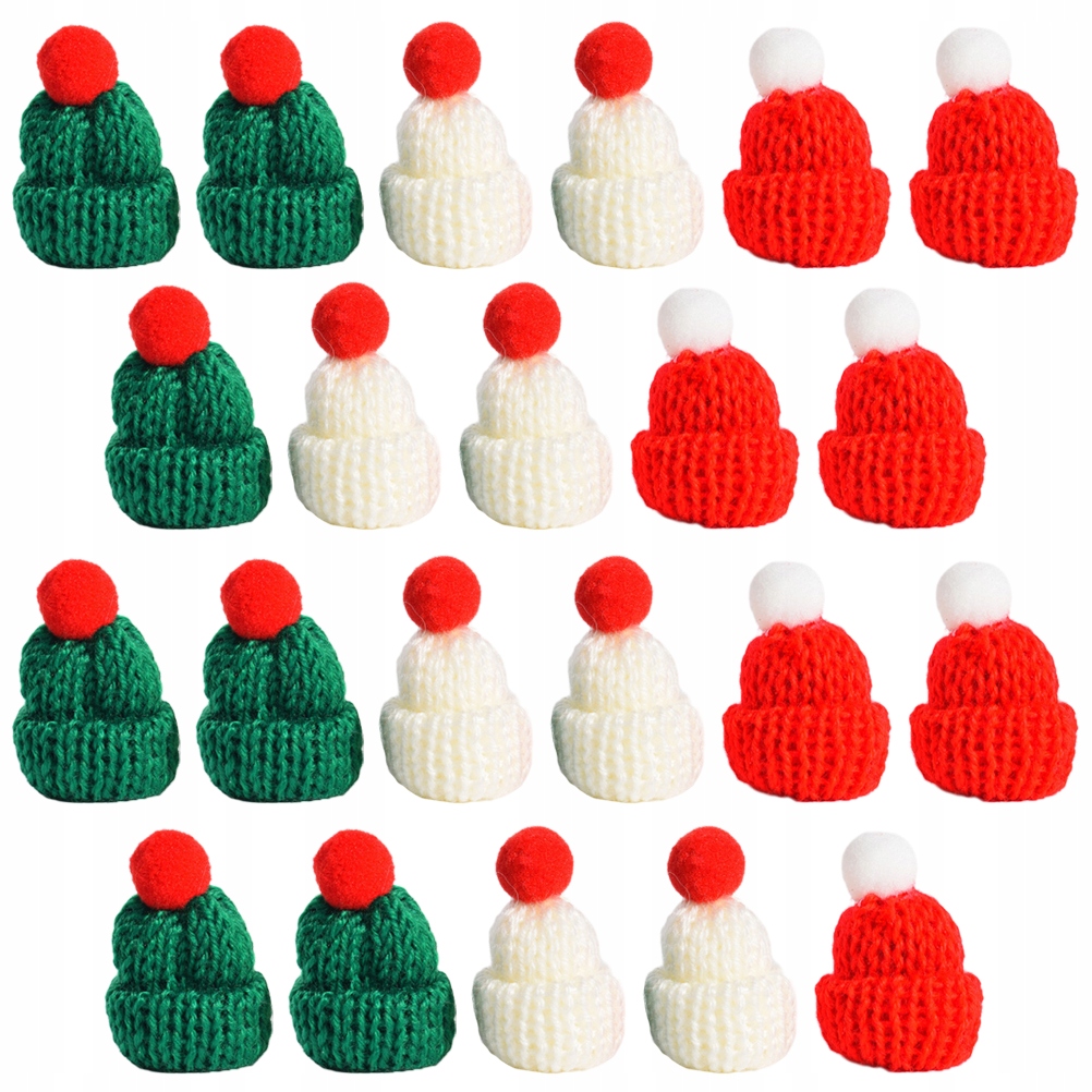 Mini Hat Yarn Accessories 24 Pcs