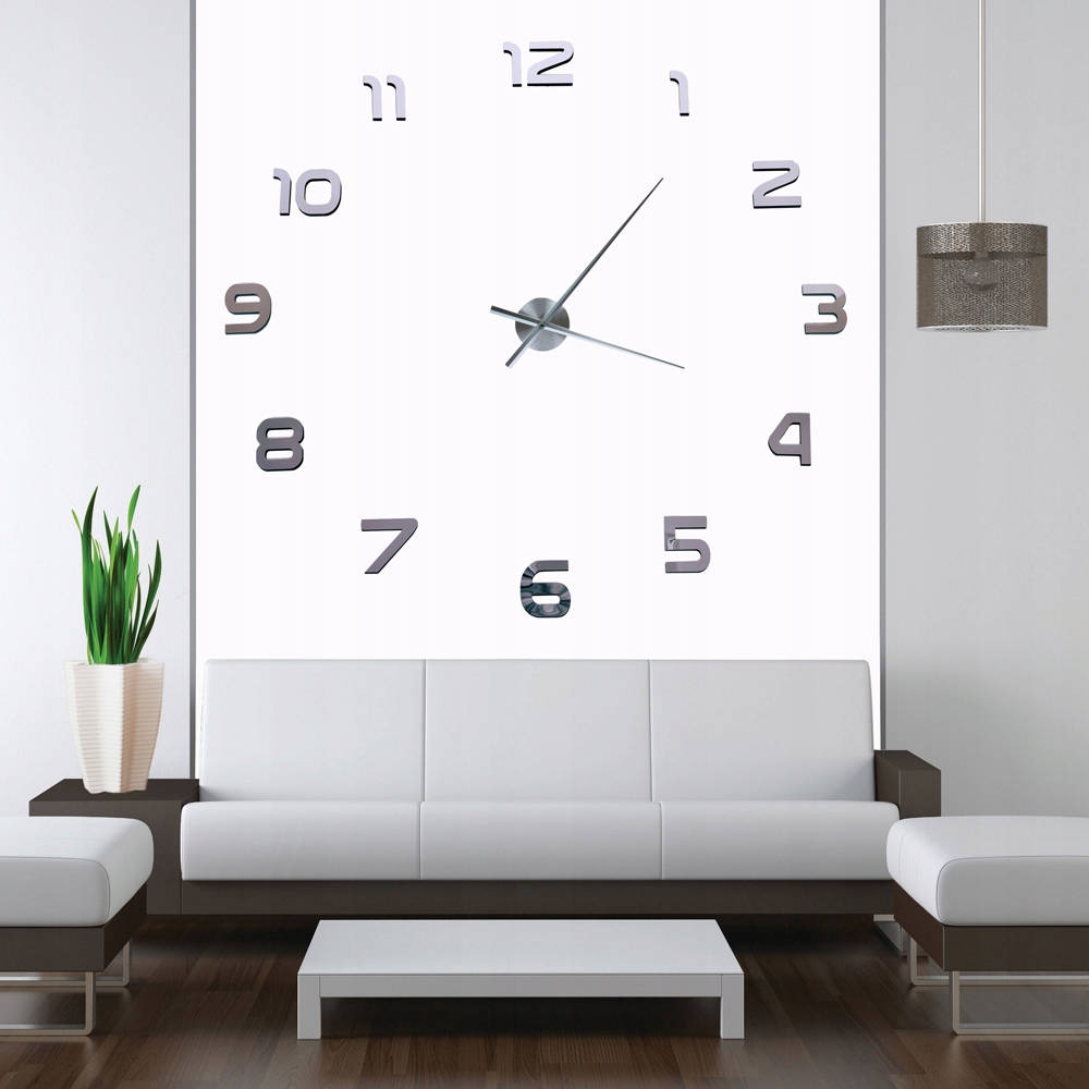 Купить БОЛЬШИЕ СОВРЕМЕННЫЕ НАСТЕННЫЕ ЧАСЫ 3D НАСТЕННАЯ НАКЛЕЙКА: отзывы ...