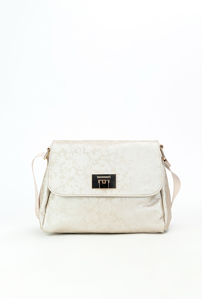 Monnari torebka poliuretan beżowy