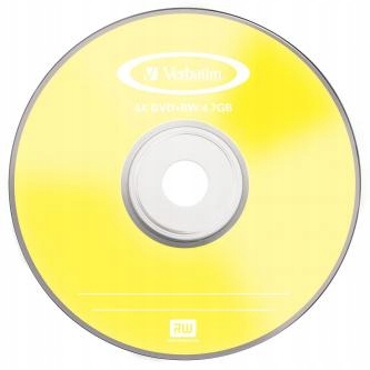 Verbatim DVD+RW, DataLife PLUS, 5-pack, 4.7GB