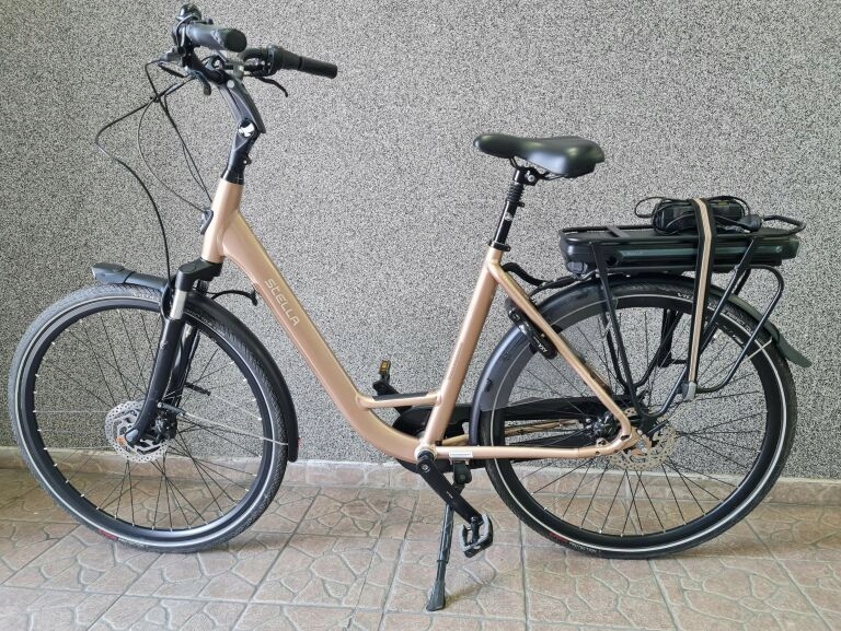 ROWER ELEKTRYCZNY STELLA LIVORNO ZŁOTY 11361402931 oficjalne