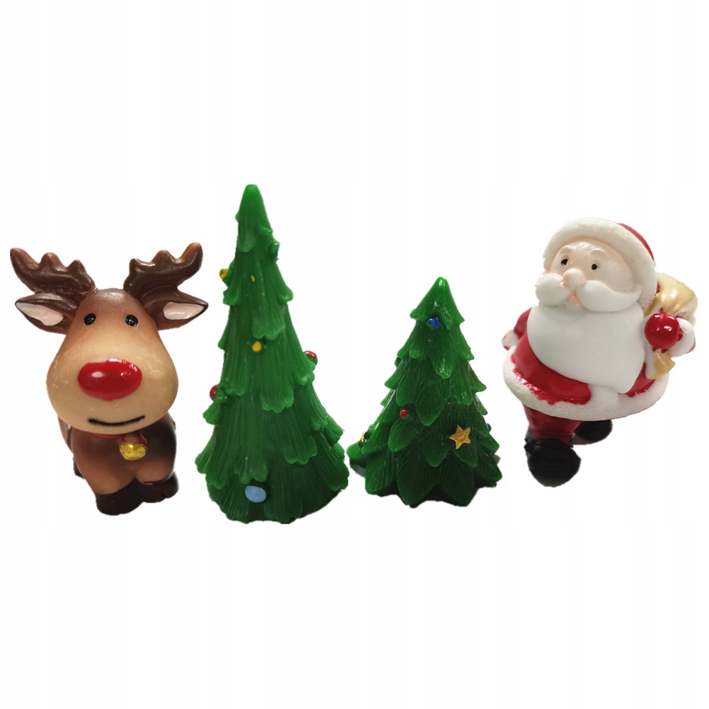 Купить 8шт микропейзаж рождественские украшения мини животные: отзывы, фото, характеристики в интерне-магазине Aredi.ru