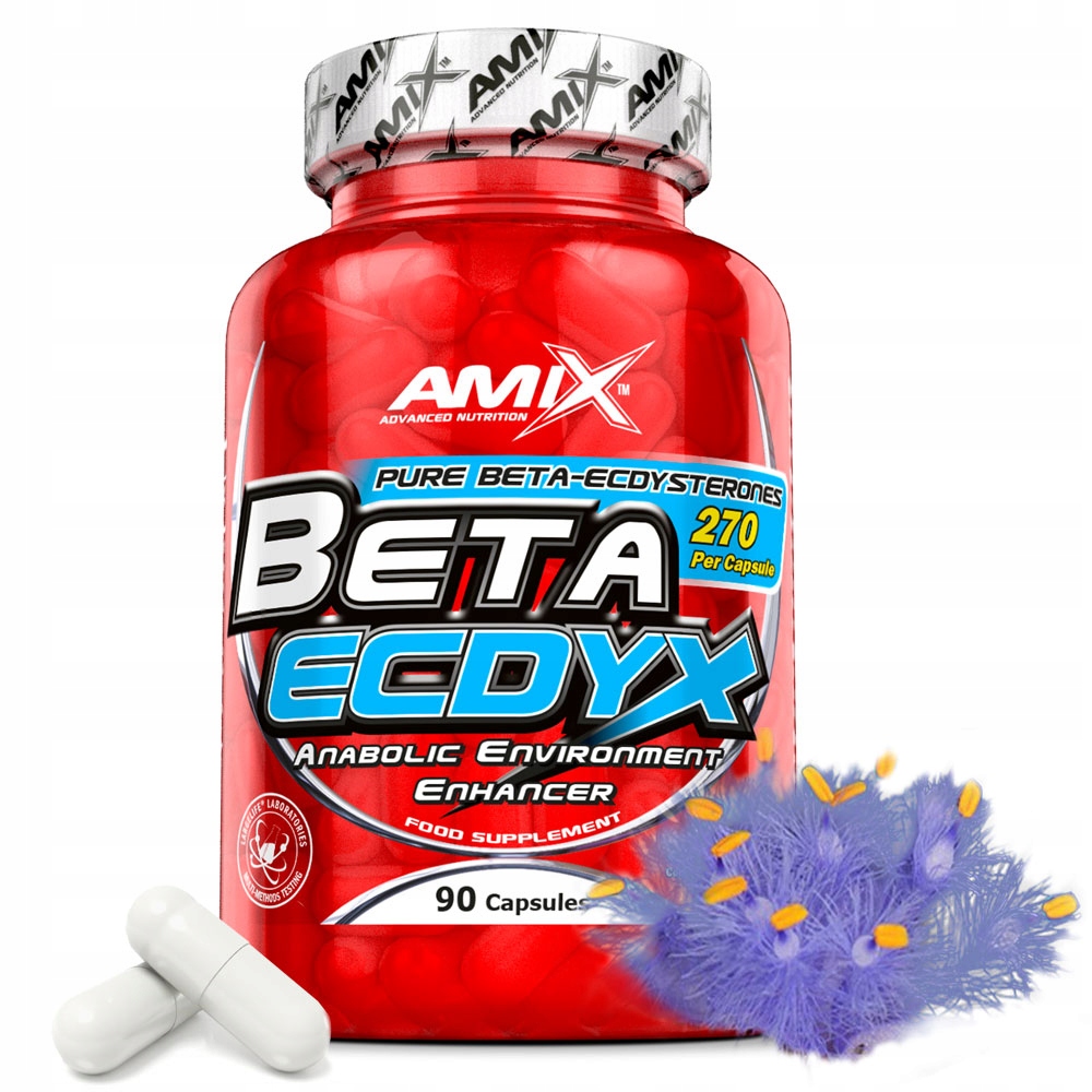 AMIX Beta-Ecdyx Pure 90kaps TESTOSTERON