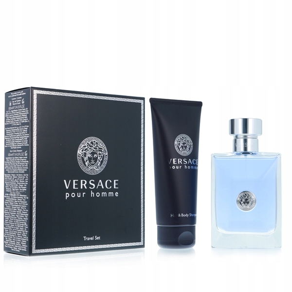 Versace Pour Homme zestaw 100 edt+ żel pod prysznic 100ml