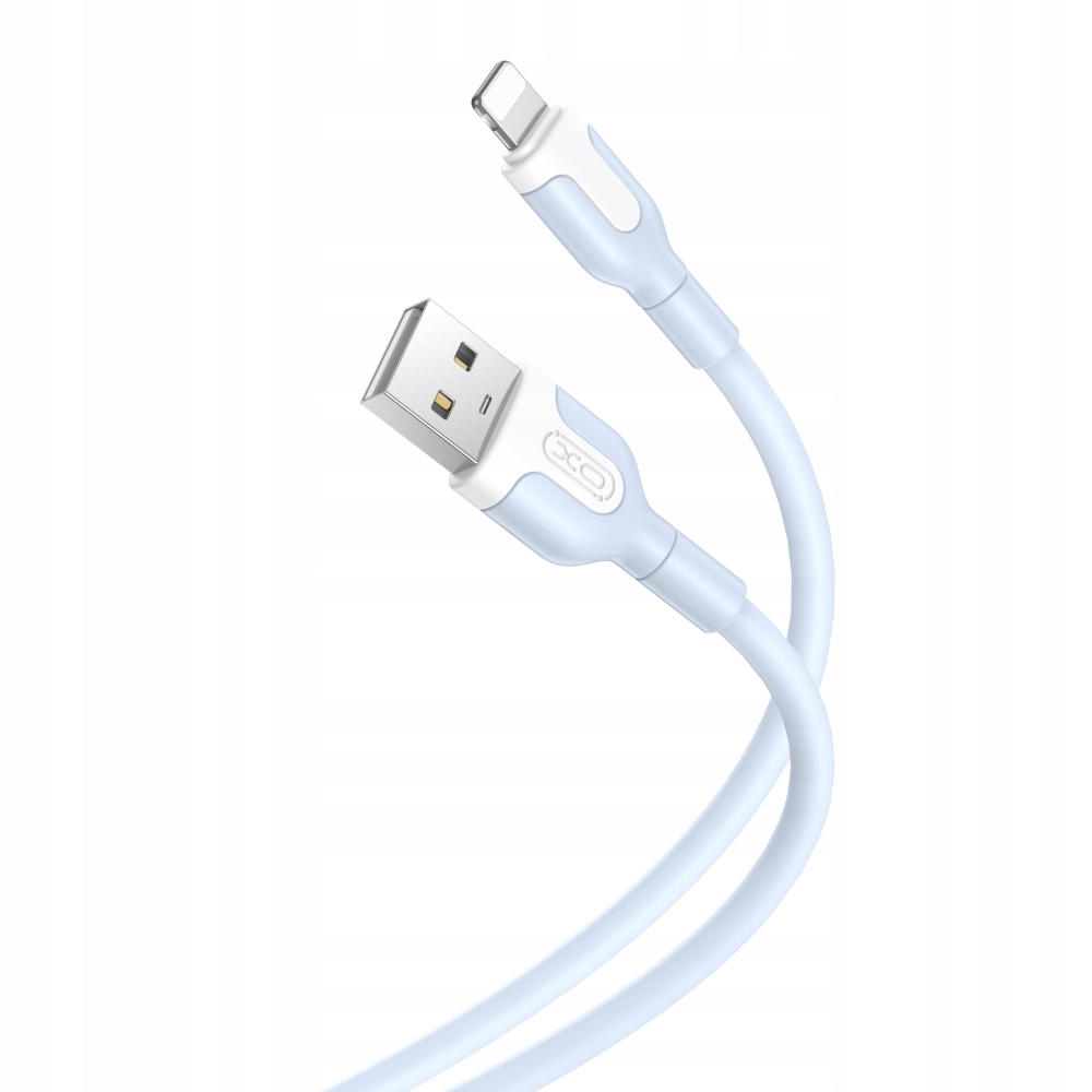 XO kabel NB212 USB - Lightning 1,0 m 2,1A niebiesk