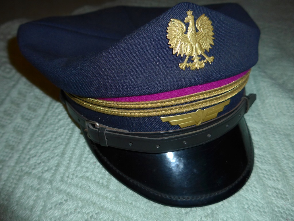 Czapka maszynisty PKP