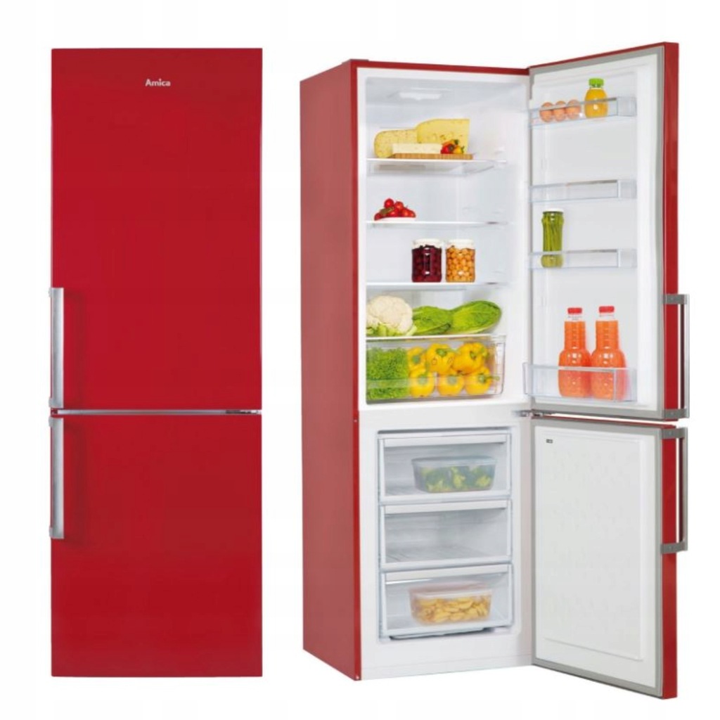 LODÓWKA AMICA KGC 15910 FR A++ 301L 185cm