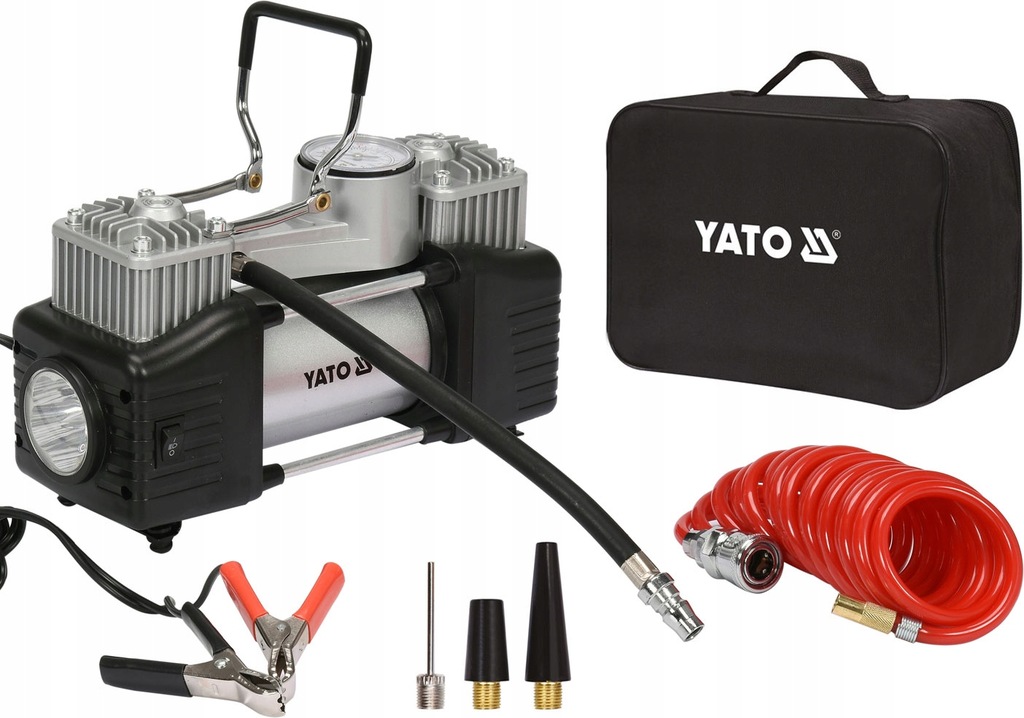 Купить Автомобильный компрессор Yato YT-73462 250 Вт: отзывы, фото, характеристики в интерне-магазине Aredi.ru